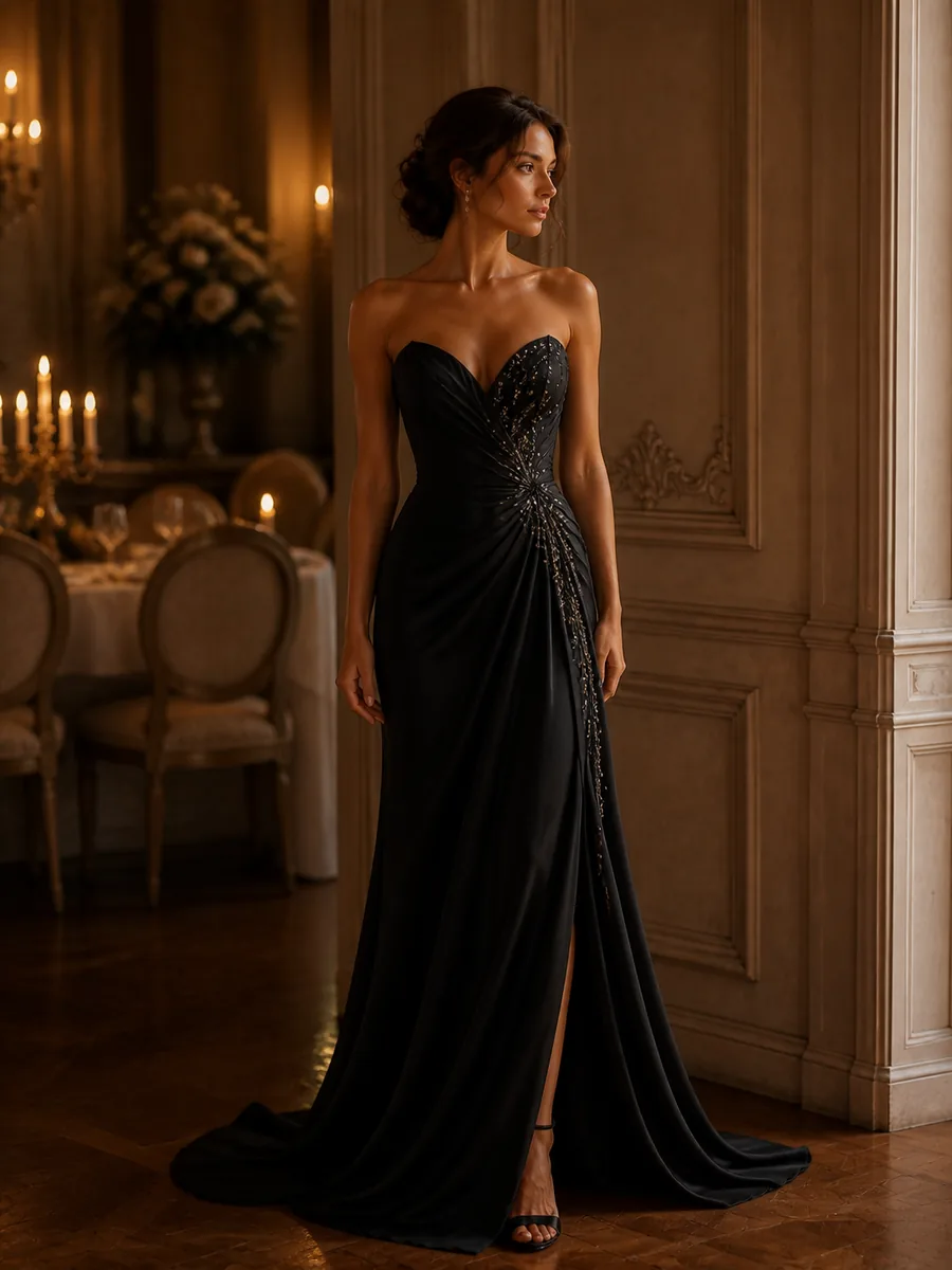 Elegant evening dress collection