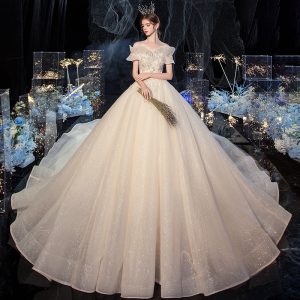 Starry Sky Lord Wedding Dress 2024, new style, makes an elegant bride, one shoulder, trailing, forest style, dreamy, super fairy.