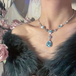 2024 Zircon drop chain. Must-have for brides.